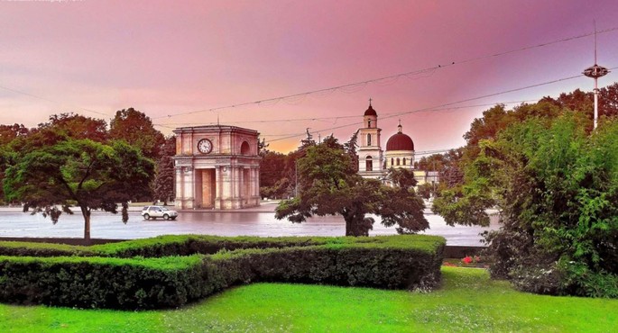 L’Arco di Trionfo, cuore di Chişinău