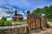Деревянная церковь, без гвоздей