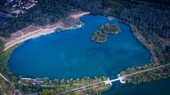 Озеро в форме сердца в Молдове
