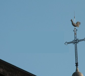 Il gallo sulla croce della Chiesa – Parte I Il gallo sulla croce della Chiesa – Parte I